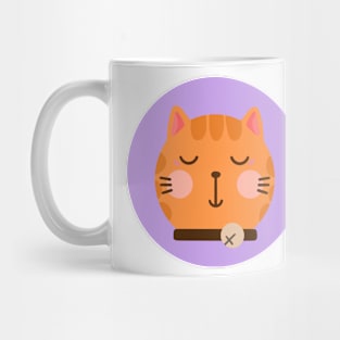 cute drawn kitty cat design 8 Mug